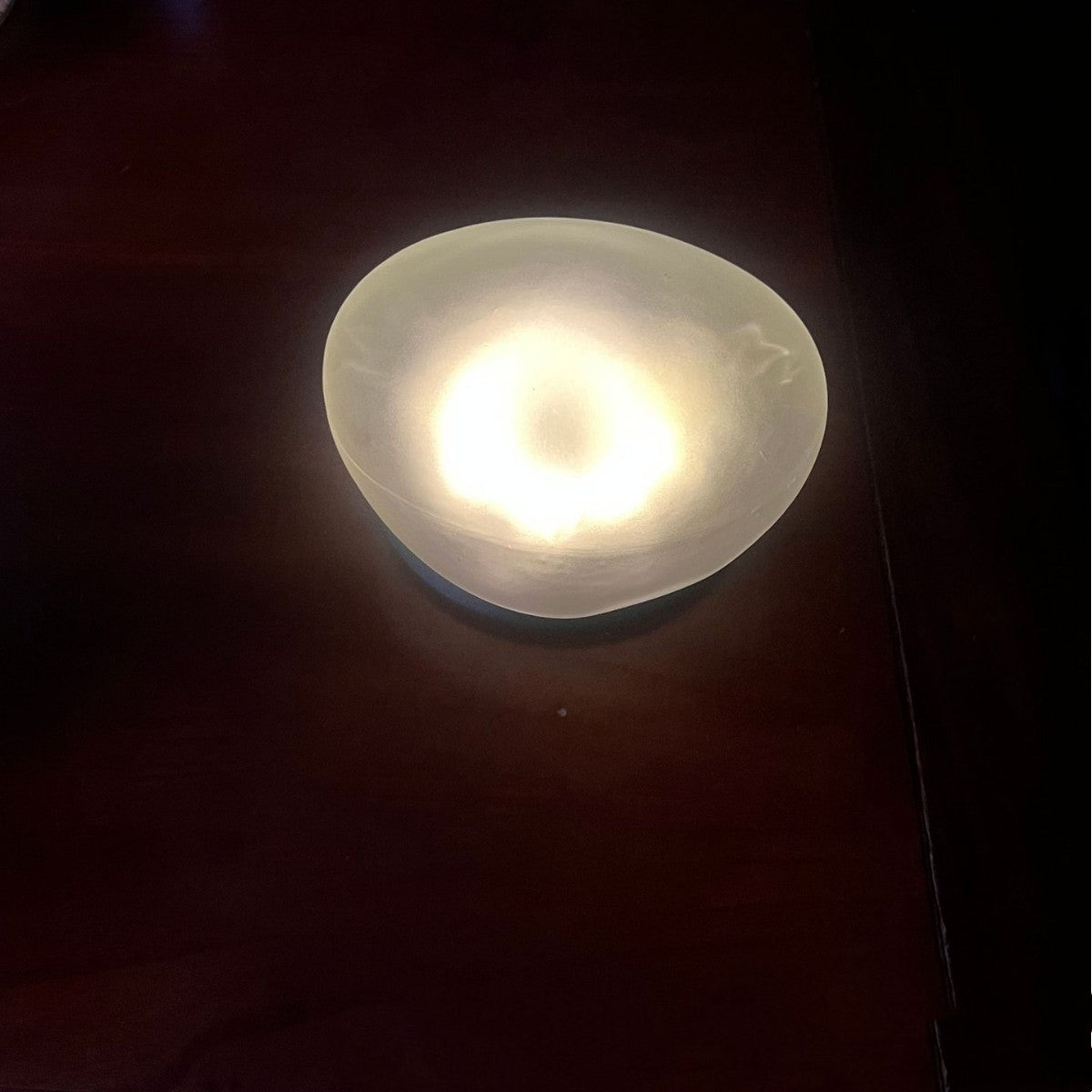 Solar Glass Pebble Ambience Light