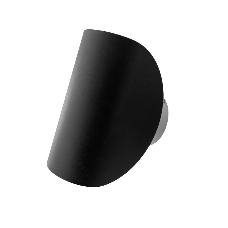 Modern rotating art bedside wall lamp for bedroom study and exhibition hall lighting