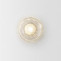 Luxury glass bedside wall lamp with modern hotel-style wall-mounted design