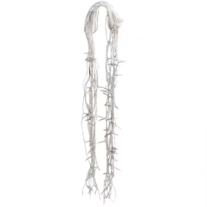 Waterproof Icicle Waterfall Lights With Starry Accents