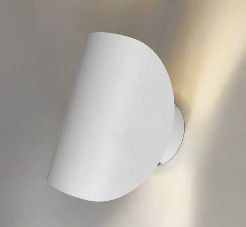 Modern rotating art bedside wall lamp for bedroom study and exhibition hall lighting